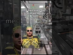 毎日,モーターを作るのに一生懸命働いています.