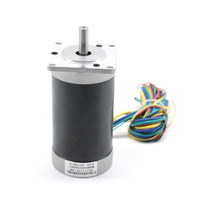 購入 24V小型ブラシレス モーター3000RPM 0.44nm 138W 57BL06 002高性能 online manufacture