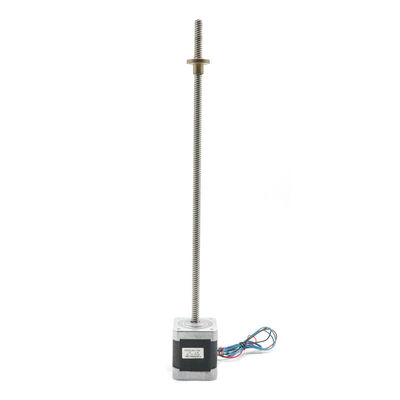 購入 NEMA 17の鉛ねじステッピング モーターの線形アクチュエーター マイクロ42BYGH 0.8V 4.2kg Cm online manufacture