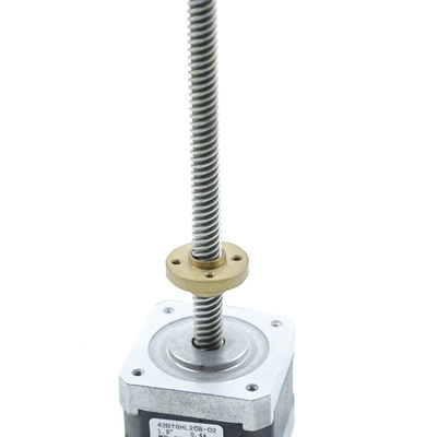 購入 42MM NEMA 17のステッピング モーターの線形アクチュエーター マイクロDC 3V Cm 4.3 KgのTr8x4 P2 online manufacture