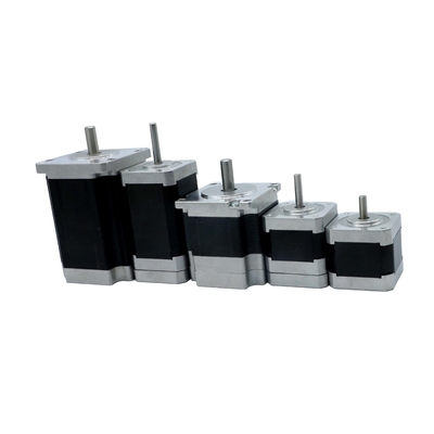 ステップモーター 全サイズ範囲 20~110mm 高精度 ±1.2° トークは28Nmまで